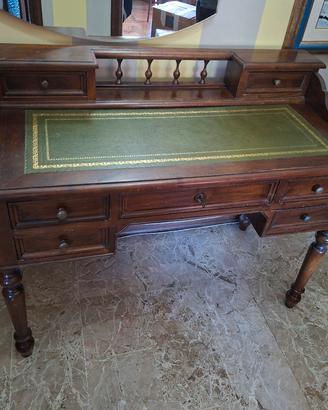 Scrivania/scrittoio in legno massello 120 x 60