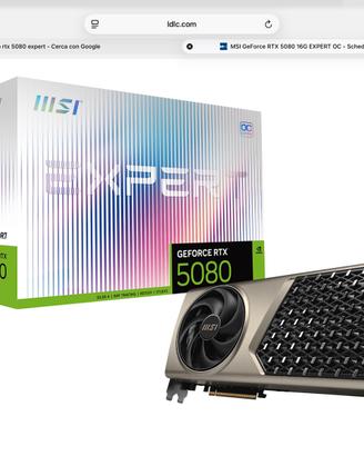 Msi Rtx 5080 expert oc