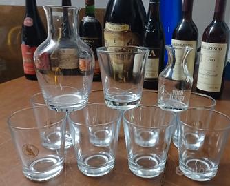 SET 11 BICCHIERI E CARAFFINE WILD TURKEY BOURBON