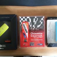 3 chiavette modem usb