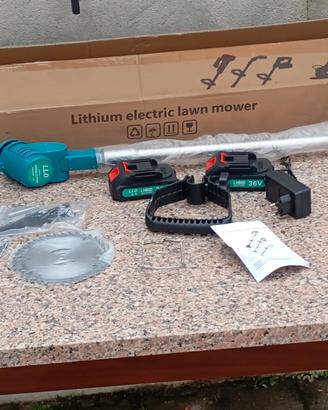 tagliaerbe doppia batteria 36v 