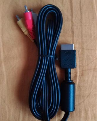 Cavo AV Composito a RCA x Sony Playstation PS2 PS3