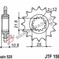 Pignone JT 15 denti Yamaha R6 Tdm 850