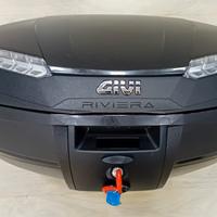 Bauletto Givi Riviera 46 Lt + Piastra universale