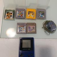gamboy color + giochi e caricabatterie 