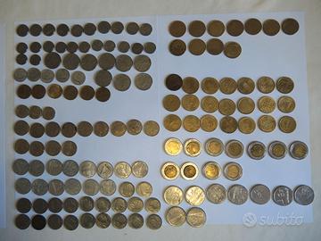 Monete varie Italiane 162 pezzi