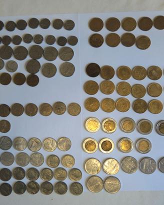 Monete varie Italiane 162 pezzi