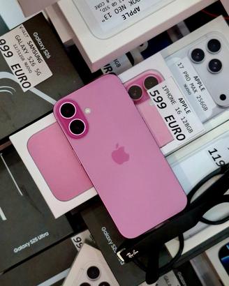 IPHONE 16 128GB ROSA