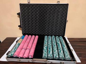 Set Pocker Fishes 1000 pezzi + Trolley
