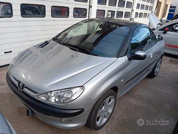 Peugeot 206 1.6 16V CC CABRIO tagliando compreso