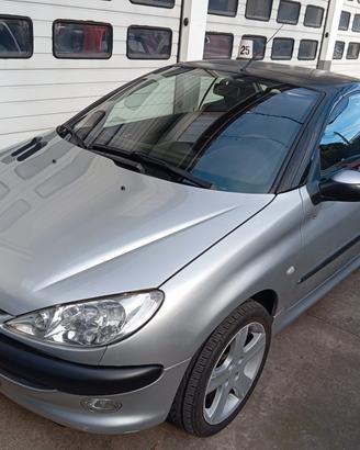 Peugeot 206 1.6 16V CC CABRIO tagliando compreso