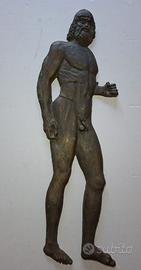 'Bronzi di Riace' copia bassorilievo in bronzo