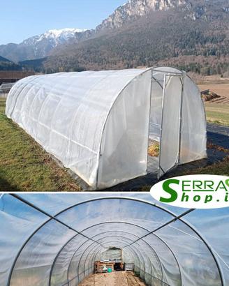 Serra tunnel archi acciaio giardino PVC telo FILM