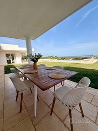 DEDON – Tavolo da pranzo outdoor + 6 sedie
