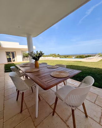 DEDON – Tavolo da pranzo outdoor + 6 sedie