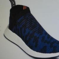 Adidas Originals Primeknit Core blu/nero TG. 38