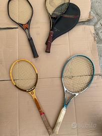 Vecchie racchette tennis