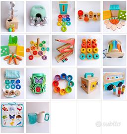 Giochi Lovevery Babbler Adventurer Realist Legno