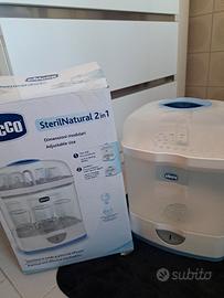 sterilizzatore e scaldabiberon 2 in 1