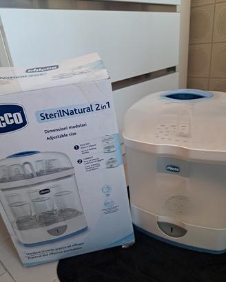 sterilizzatore e scaldabiberon 2 in 1