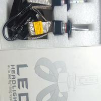 Lampade a led  H7 con dissipatore a treccia.