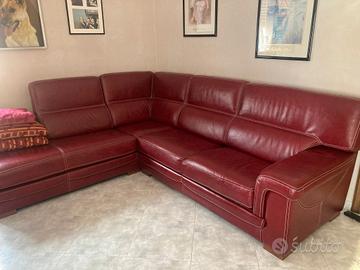 divano ad angolo con penisola 