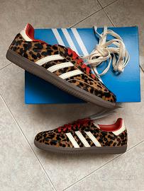 Adidas samba og preloved Red Leopard 38 2/3