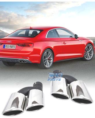 TERMINALI SCARICO AUDI LOOK S