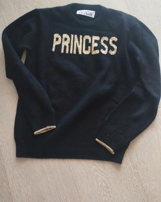 Maglione anni 10 nero Saint Barth