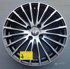 Cerchi In Lega NUOVI 17 Per Alfa Junior Fiat 600