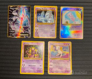 💎 MEW & MEWTWO 💎 LEGGENDE, VINTAGE, INTROVABILI 💫