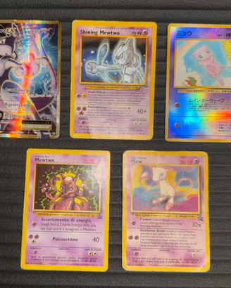 💎 MEW & MEWTWO 💎 LEGGENDE, VINTAGE, INTROVABILI 💫