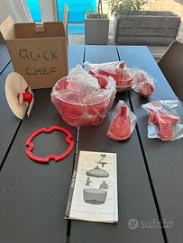 Tritatutto manuale Tupperware Quick Chef NUOVO