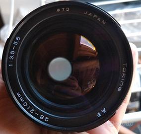 obbiettivo x Nikon Digitale  Tokina 28-210