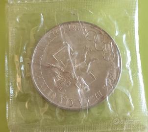 Olimpiade Mexico 1968 moneta 25 pesos argento