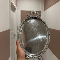 Vassoio d'Argento VALCO - Eleganza Vintage Inox