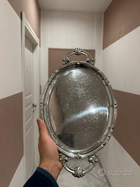 Vassoio d'Argento VALCO - Eleganza Vintage Inox