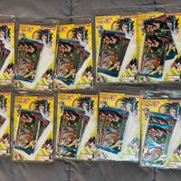 Lotto 14 blister Lamincards Dragon Ball Smeraldo