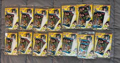 Lotto 14 blister Lamincards Dragon Ball Smeraldo