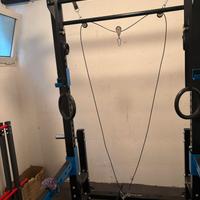 Half rack + anelli + cavi + impugnature