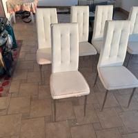 Sedie imbottite, soggiorno o pranzo