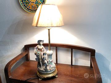 Lampada abat-jour da tavolo "Capodimonte"