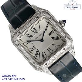 Cartier Santos Dumont WSSA0085 Diamonds NEW 2025
