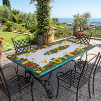 TAVOLO IN PIETRA LAVICA MIS. 200X100 CM. IN ITALIA