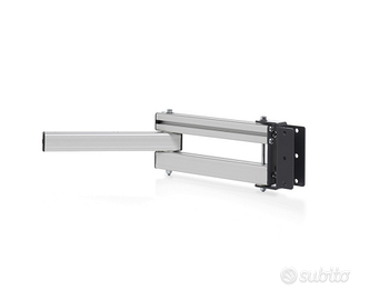 BRACCIO ESTENSIBILE CON PIASTRA PORTA MONITOR