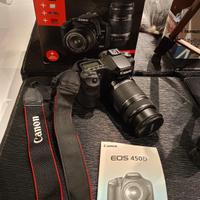 macchina fotografica Canon eos 450D