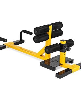 Attrezzo 3 in 1 per squat addominali e gambe