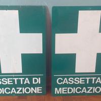 Cartello cassetta di medicazione