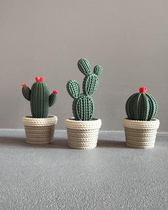 Cactus stampati in 3D