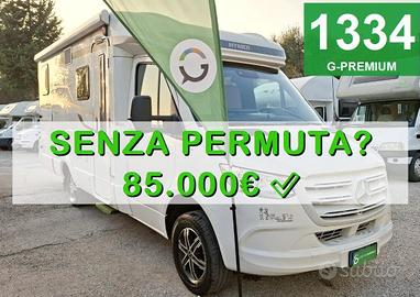 CAMPER HYMER MERCEDES SEMINTEGRALE SEMIDINETTE LET